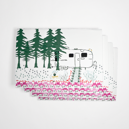 Airstream 3x5 Card (Set of 4)