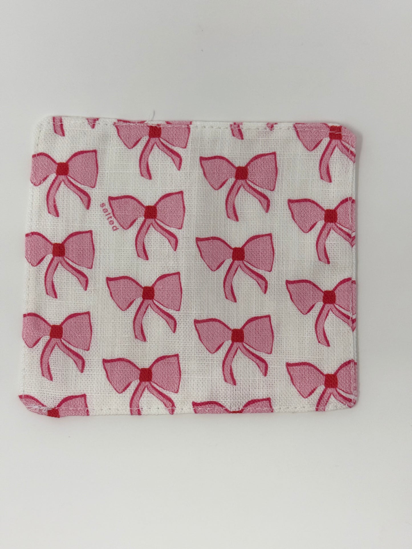 Bow Tile Coaster (Set of 4)