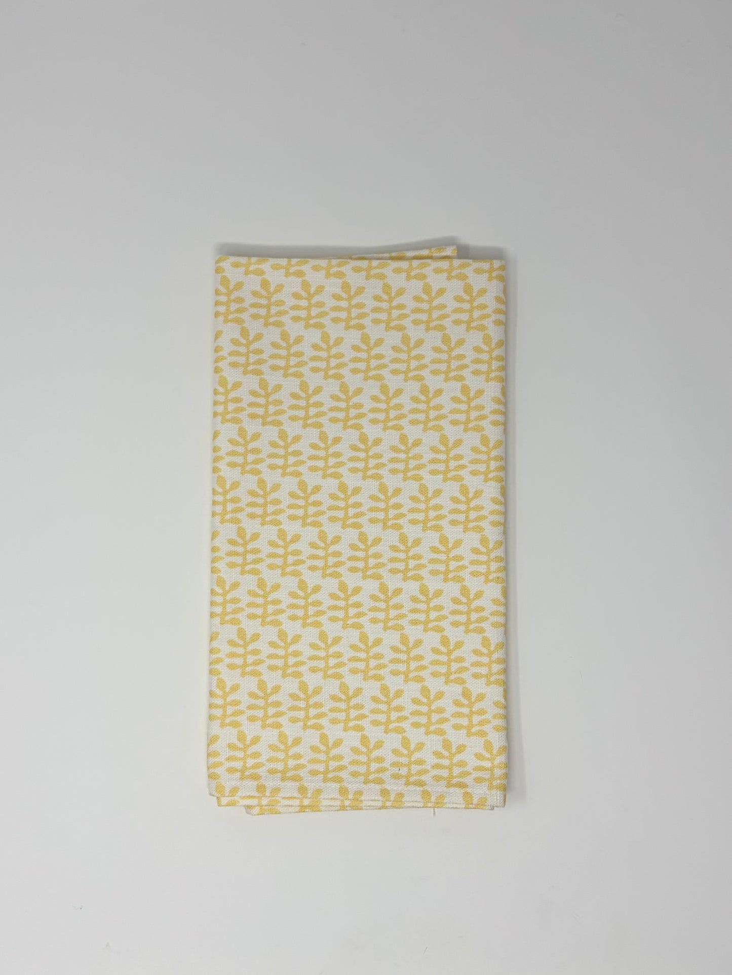 Secret Garden Napkin - Yellow