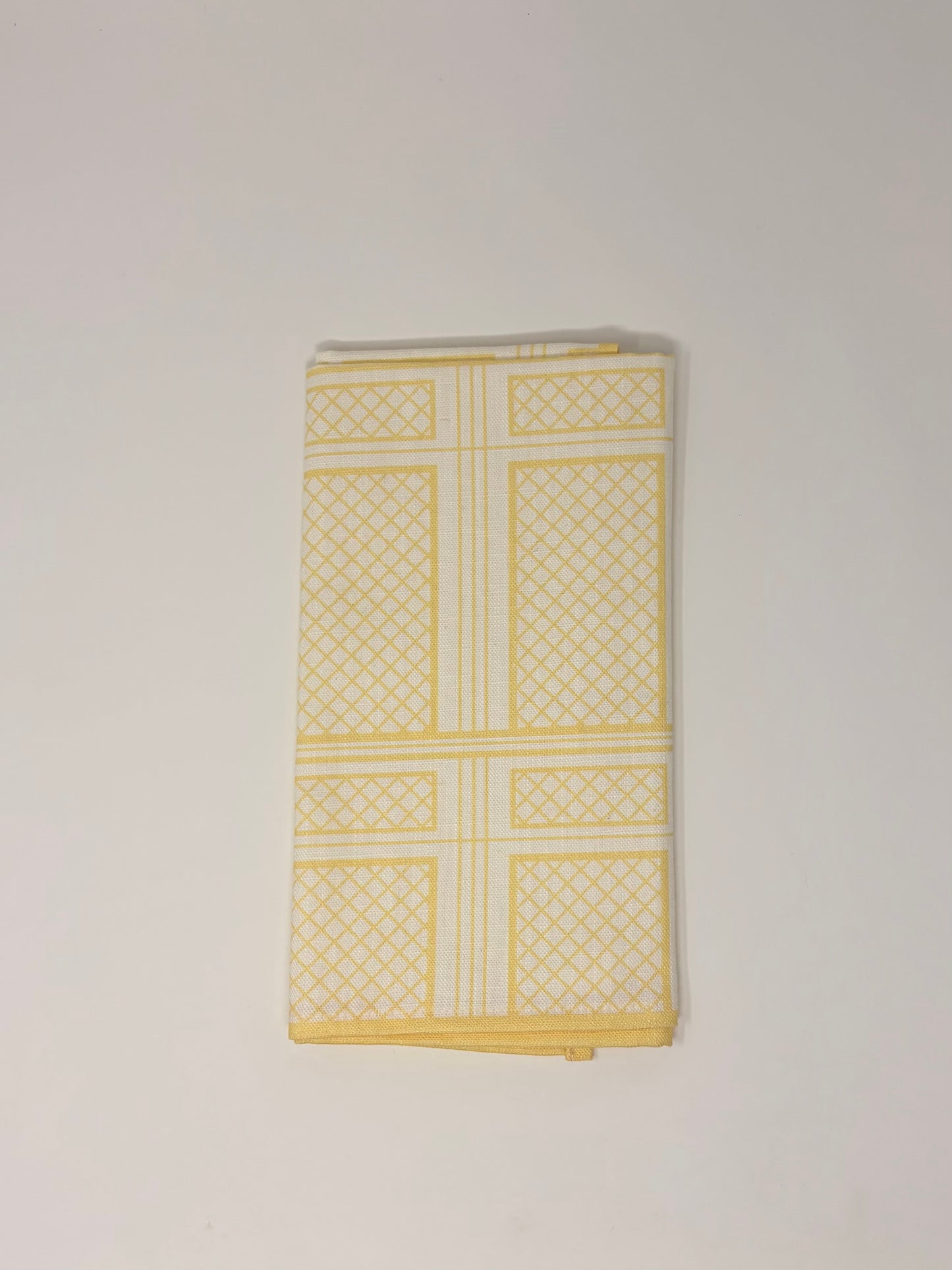 Lattice Napkin - Yellow