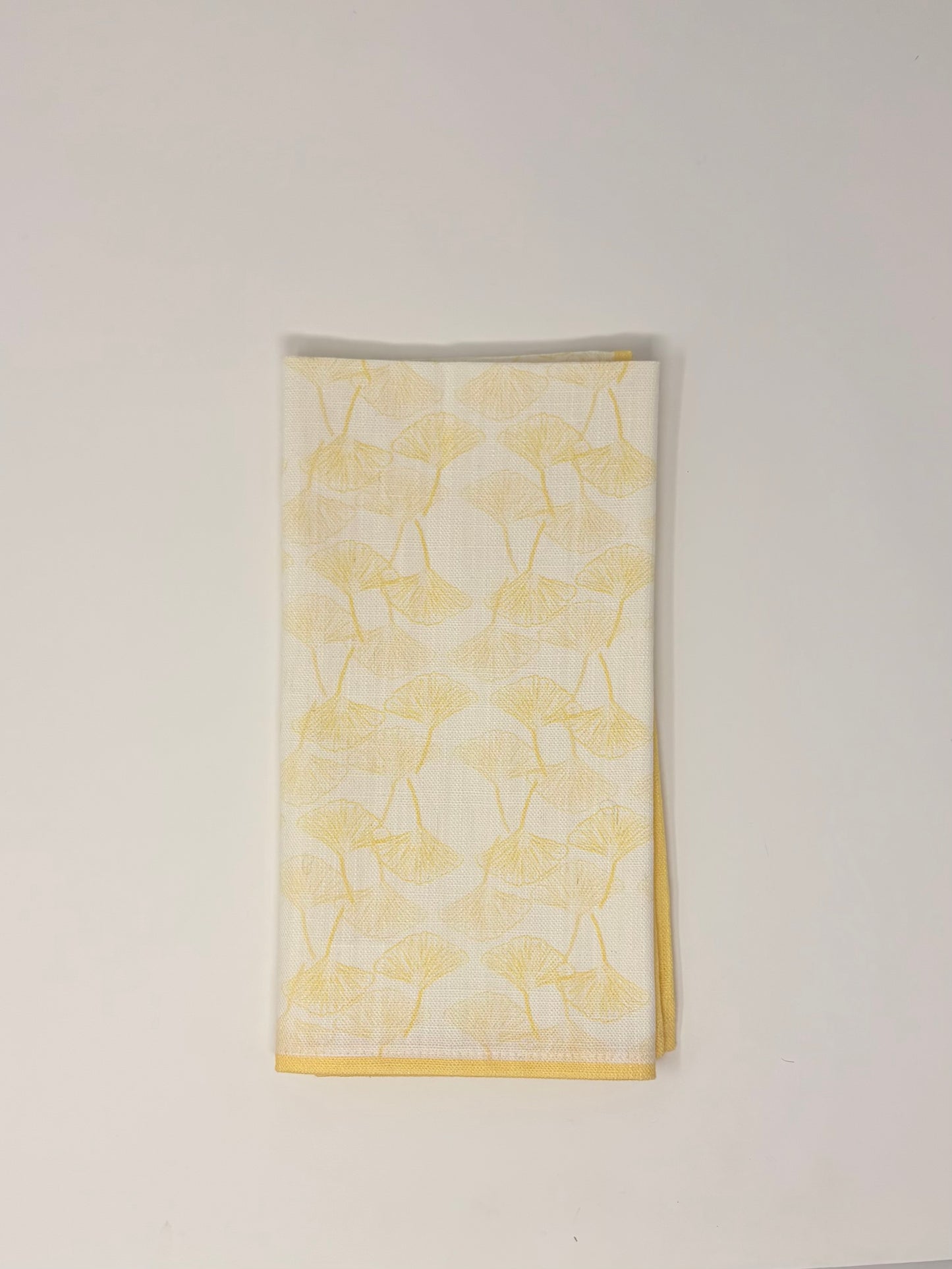 Gingko Napkin - Yellow