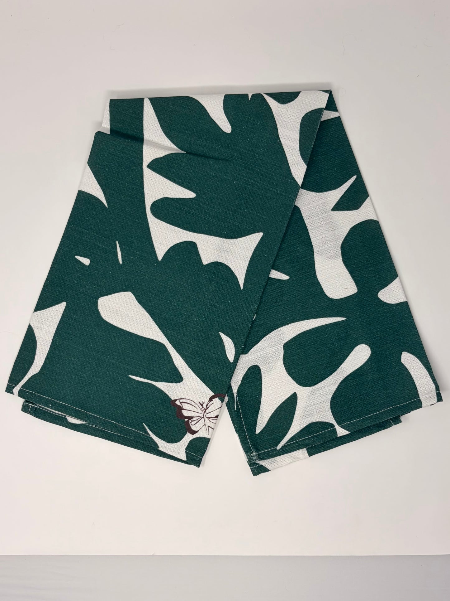 Pash-Mini Hand Towel - Green