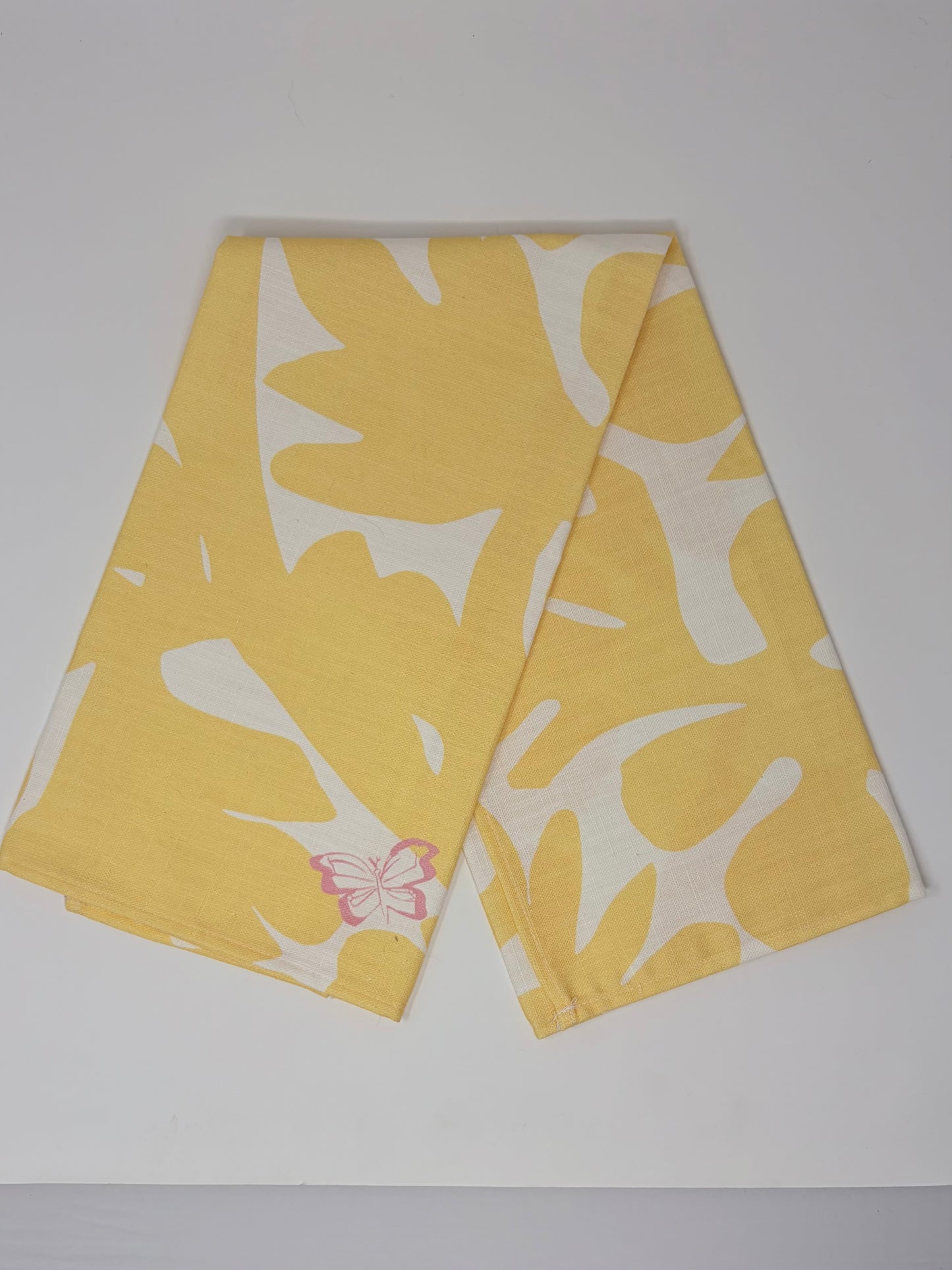Pash-Mini Hand Towel - Yellow