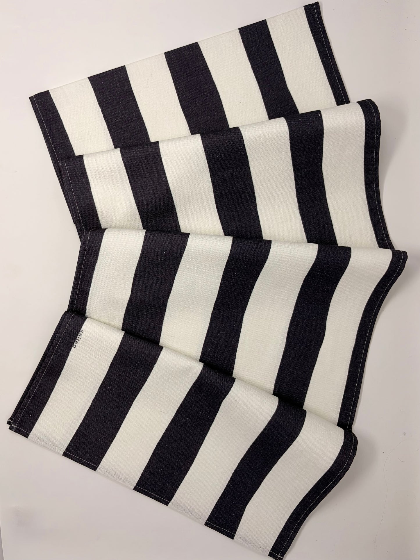 Stripe Table Runner - Naval