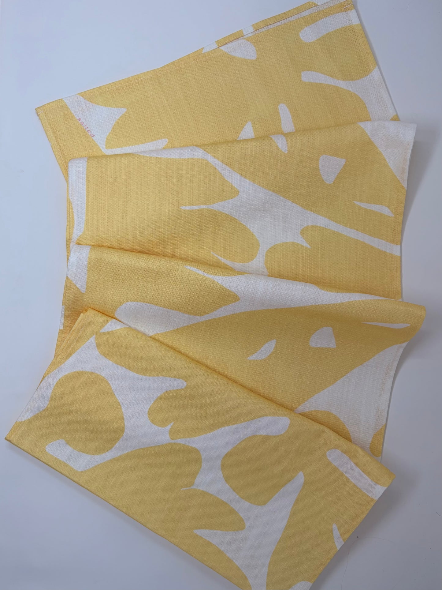Pash-Mini Table Runner - Yellow