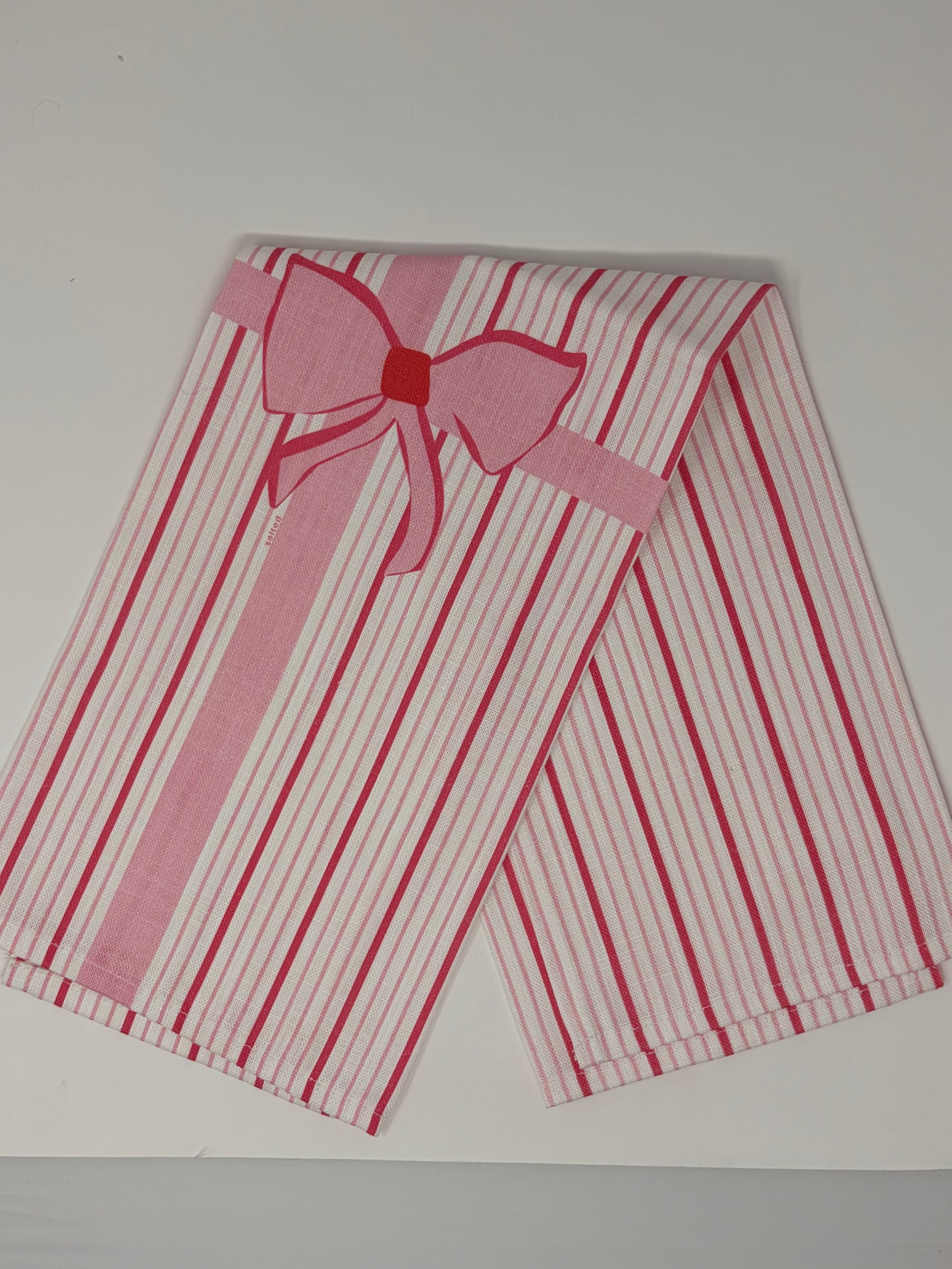 Bow Stripes - Pink