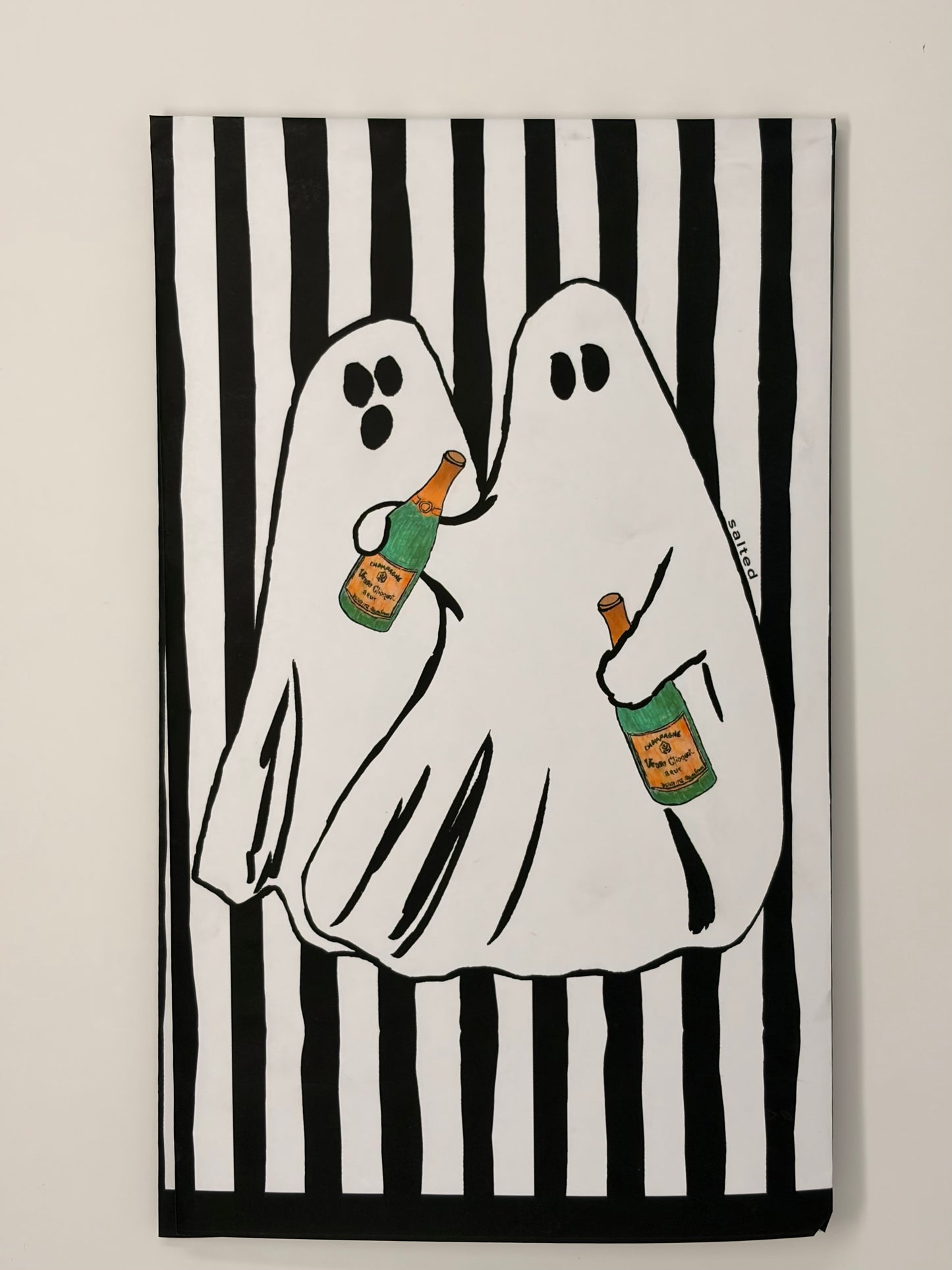 Halloween Boos Hand Towel
