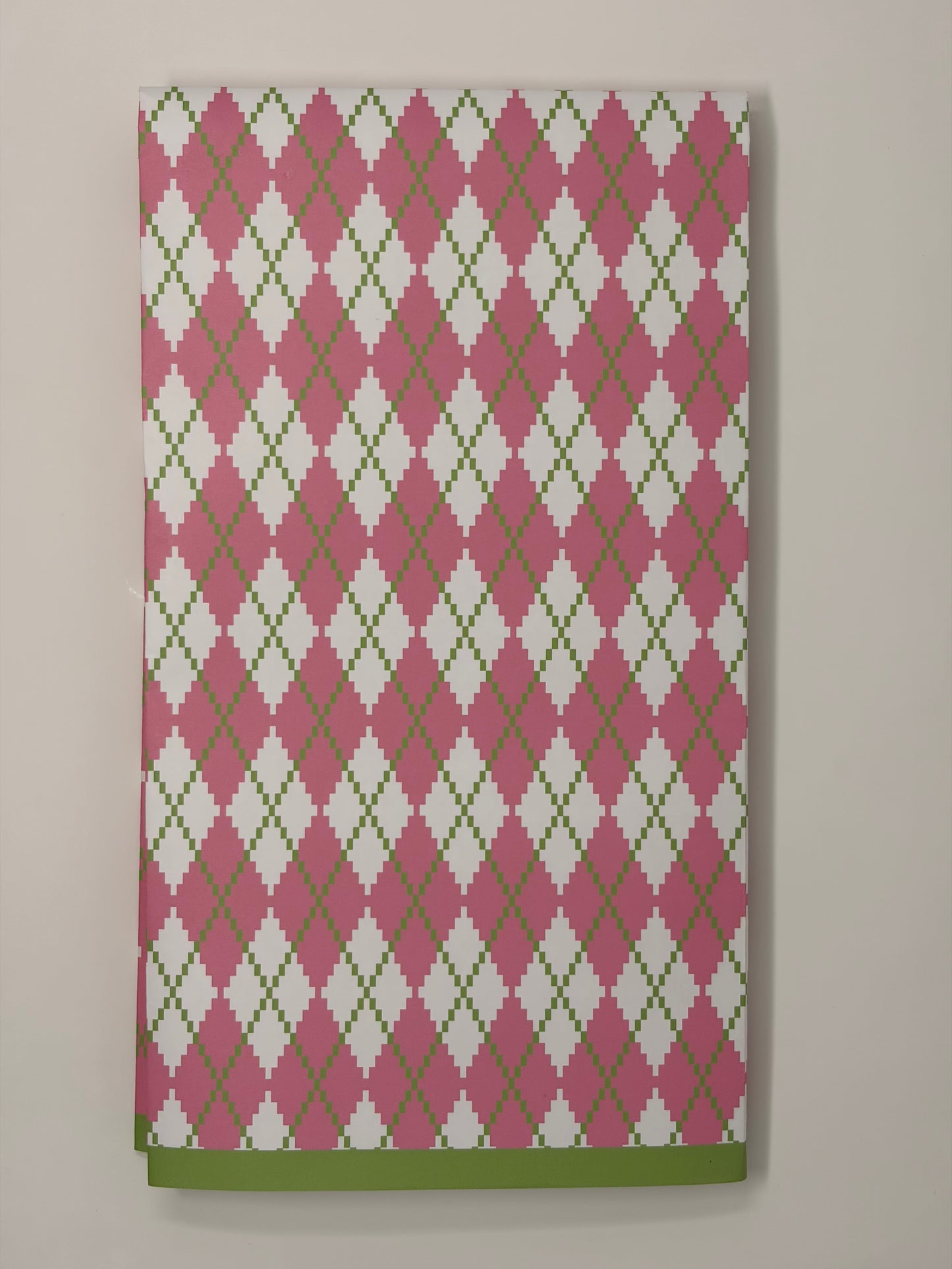 Argyle Hand Towel - Pink