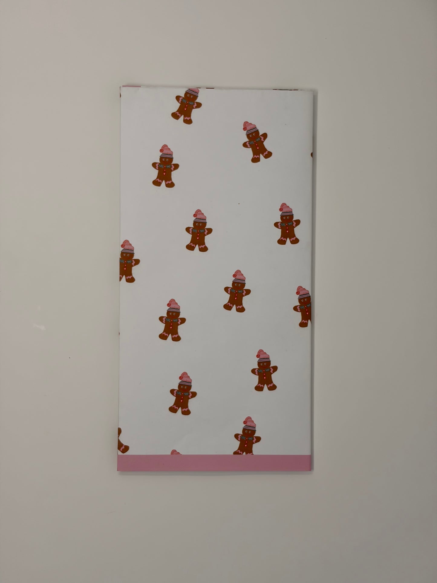 Gingerbread Napkin - Pink