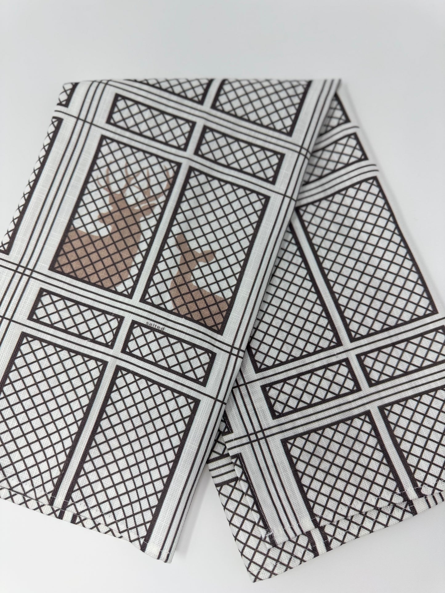 Lattice Deer Hand Towel