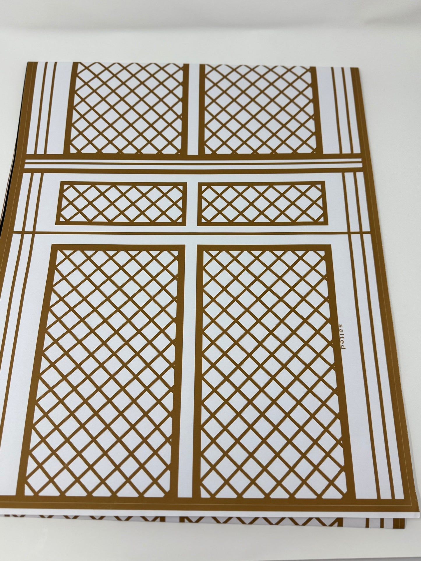 Lattice Tablerunner
