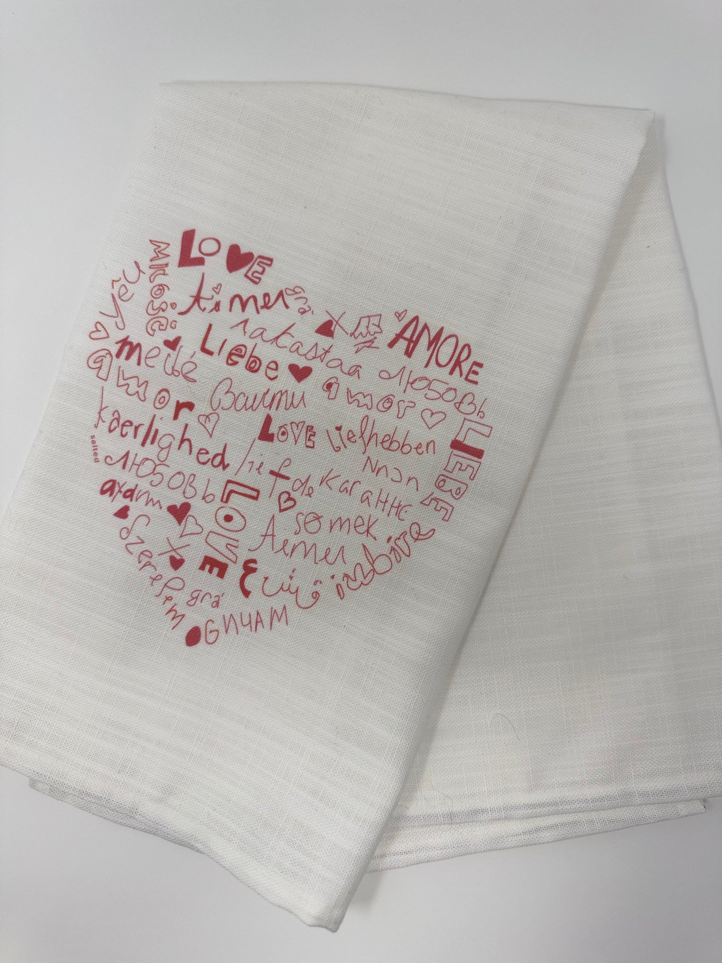 Love Language Hand Towel