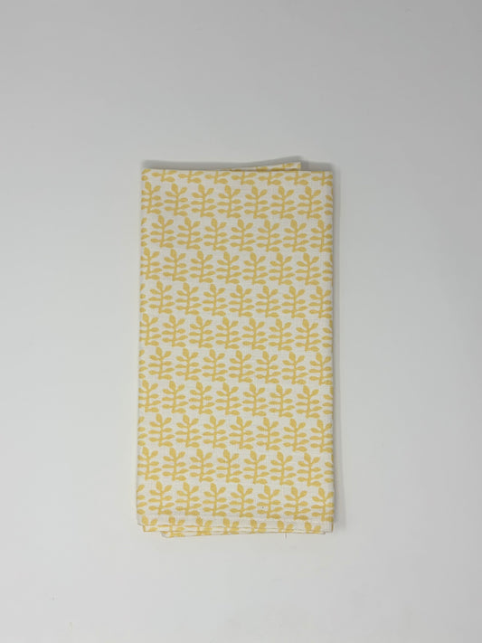 Secret Garden Napkin - Yellow