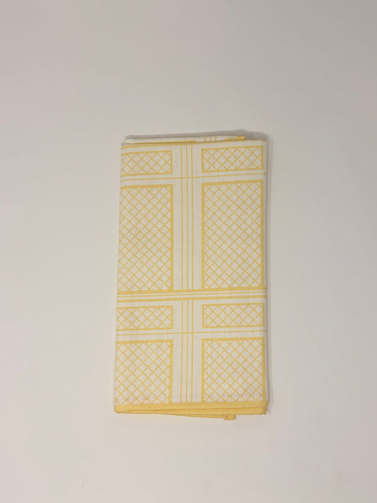 Lattice Napkin - Yellow