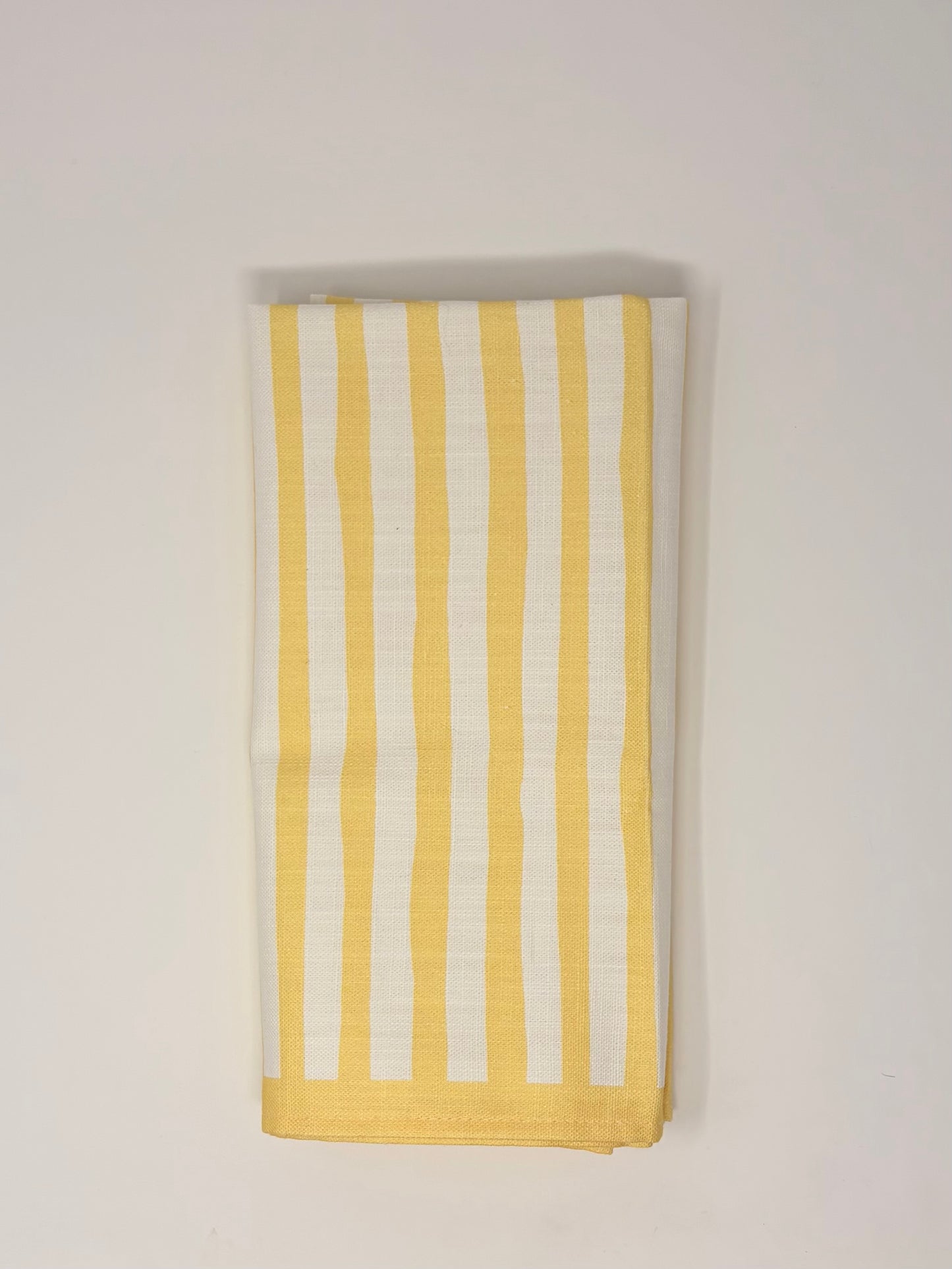Stripe Napkin - Yellow