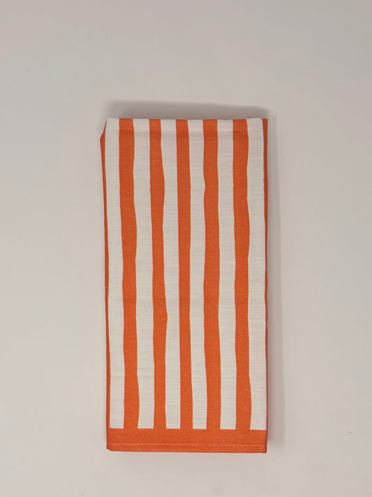 Stripe Napkin - Orange
