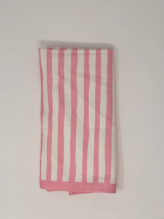 Stripe Napkin - Pink