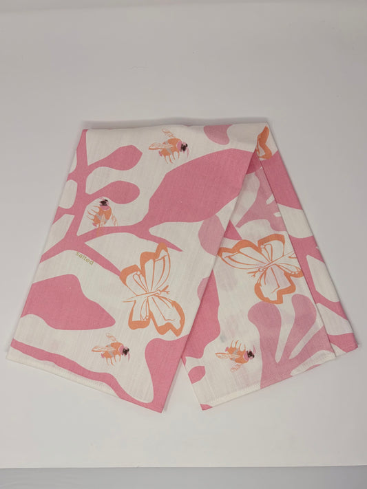 New Harbor Hand Towel - Pink