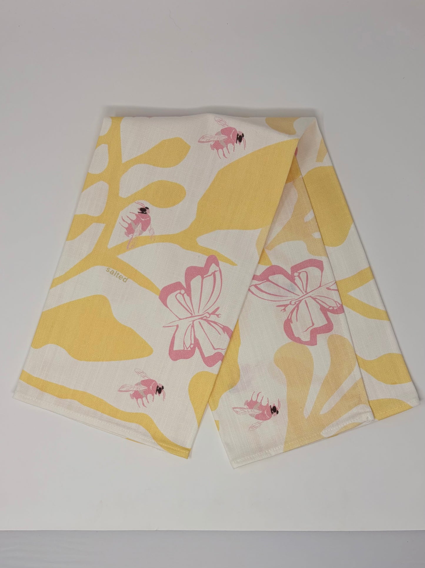 New Harbor Hand Towel - Yellow