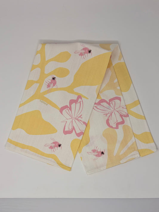 New Harbor Hand Towel - Yellow