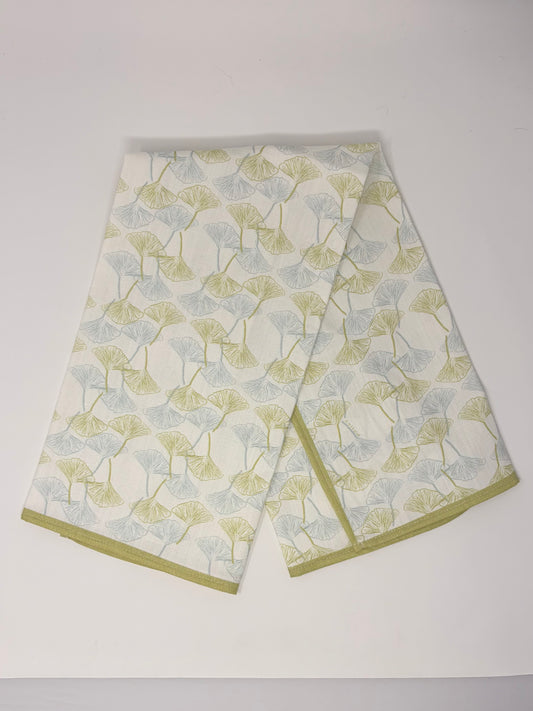 Gingko Hand Towels - Grass and Sky