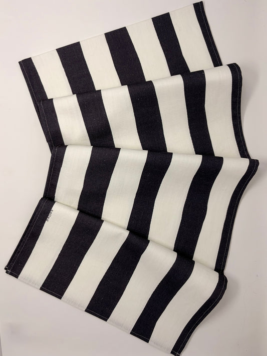 Stripe Table Runner - Naval