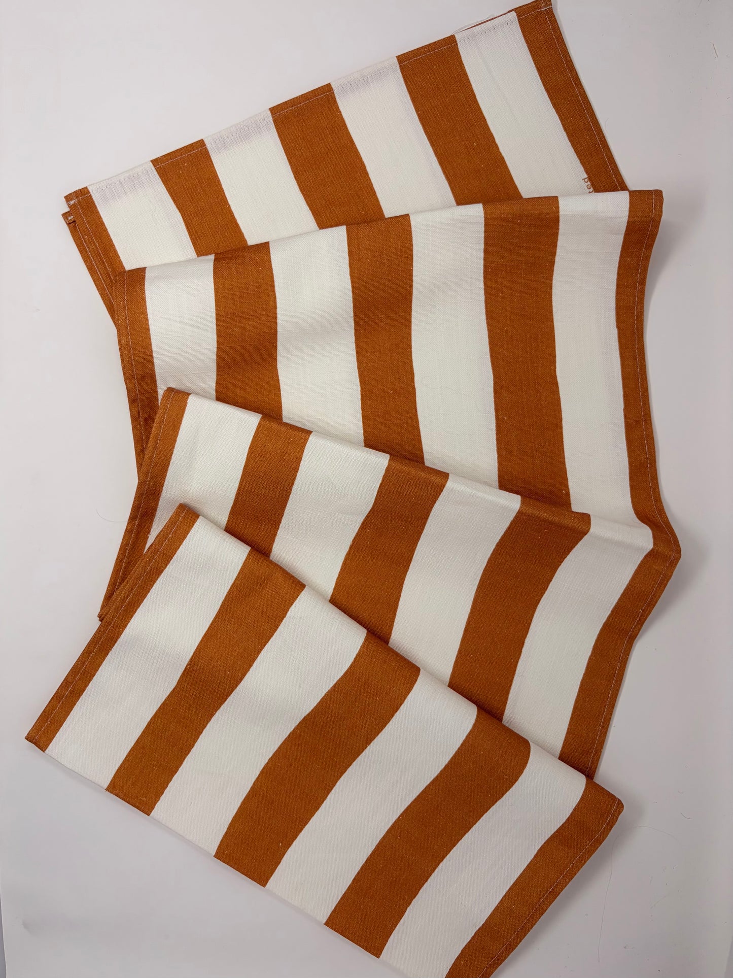 Stripe Table Runner - Buckthorn
