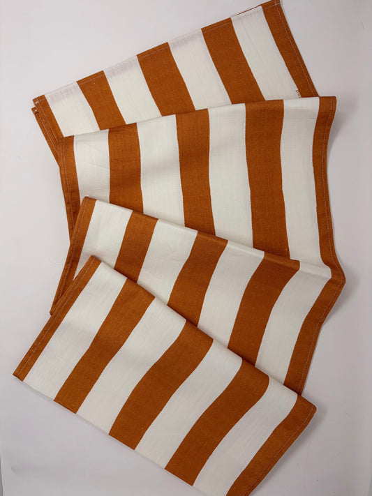 Stripe Table Runner - Buckthorn