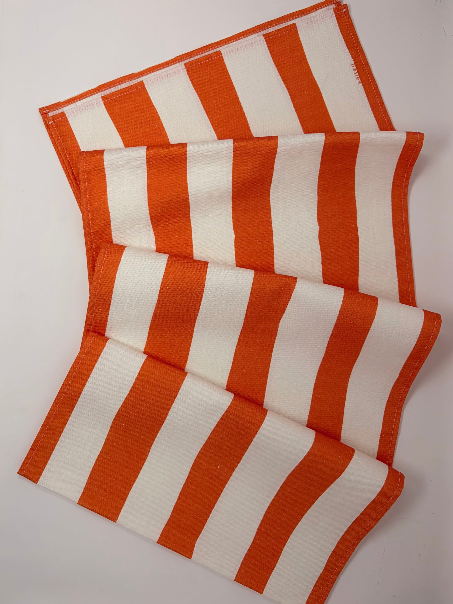 Stripe Table Runner - Orange