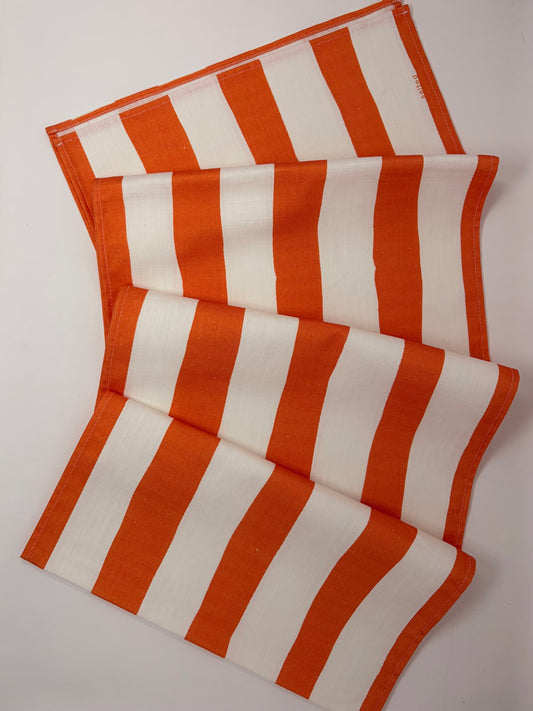 Stripe Table Runner - Orange