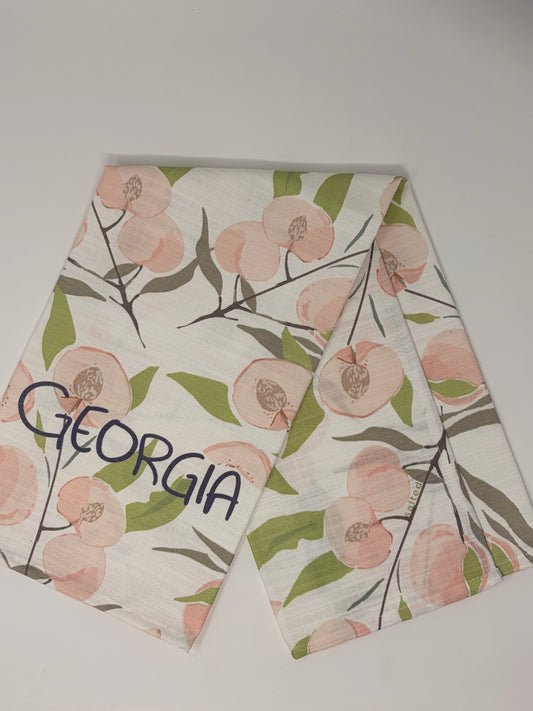 Georgia Peach Hand Towel