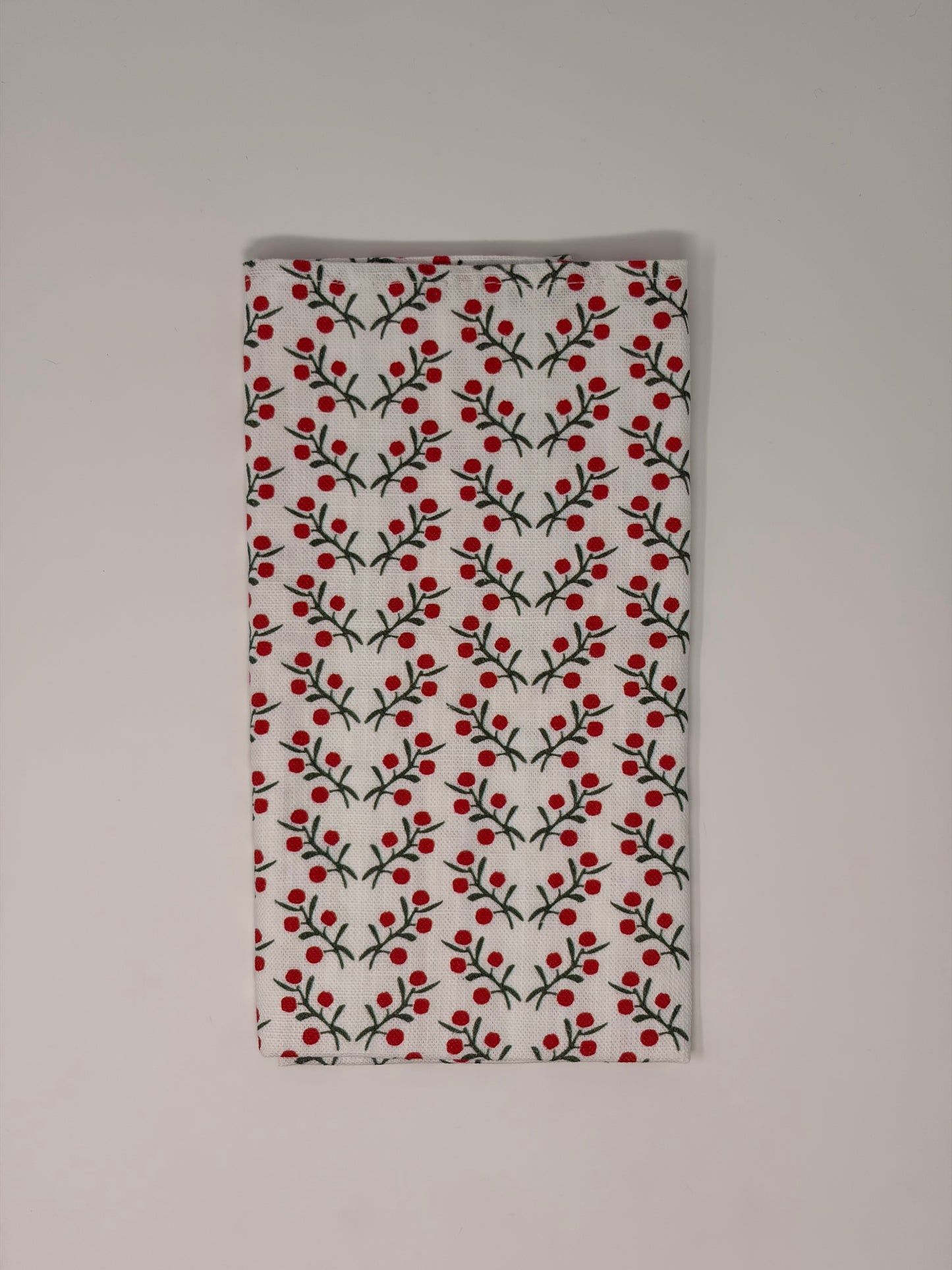 Red Garland Napkin