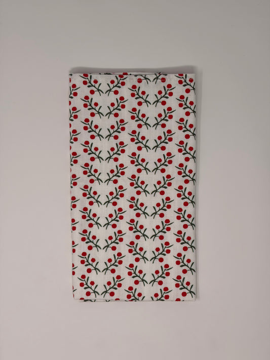 Red Garland Napkin