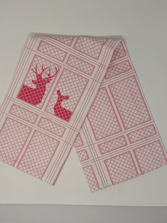 Lattice Deer - Pink