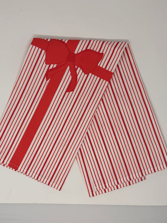 Bow Stripes - Red