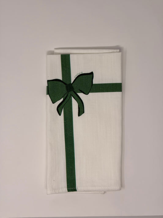 Bow Napkin - Fir