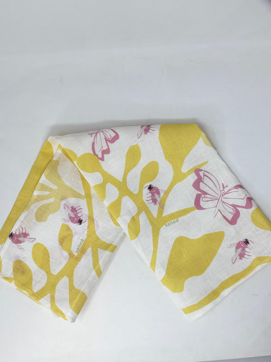 New Harbor Tea Towel - Yellow