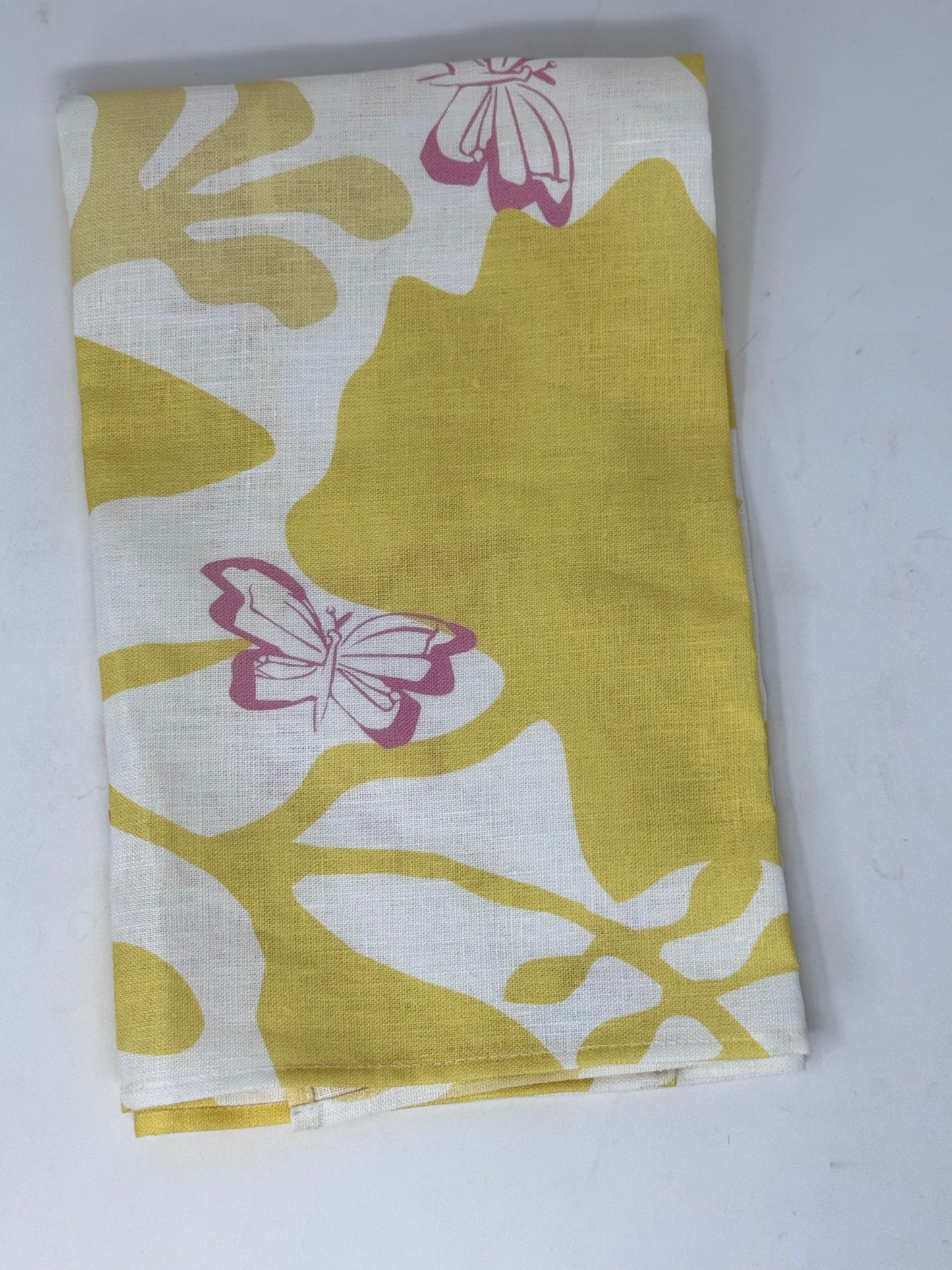 New Harbor Tea Towel - Yellow