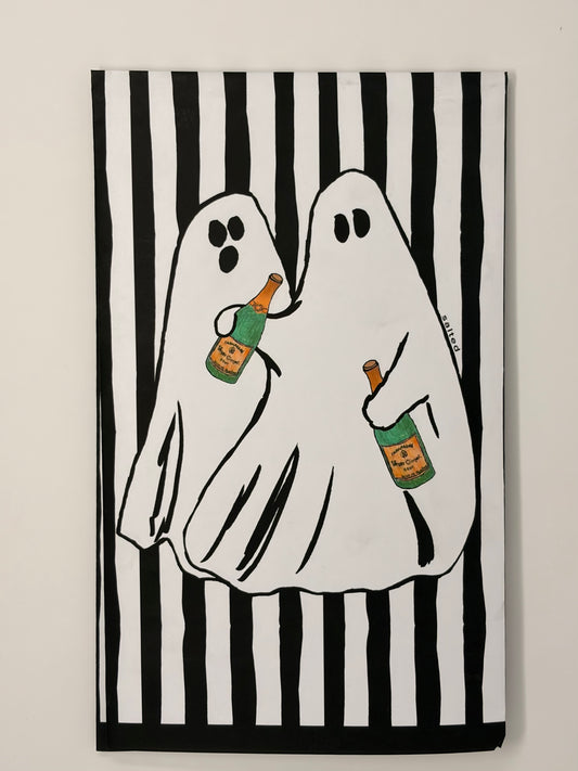 Halloween Boos Hand Towel