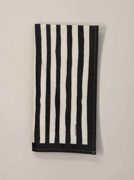 Stripe Napkin - Navy