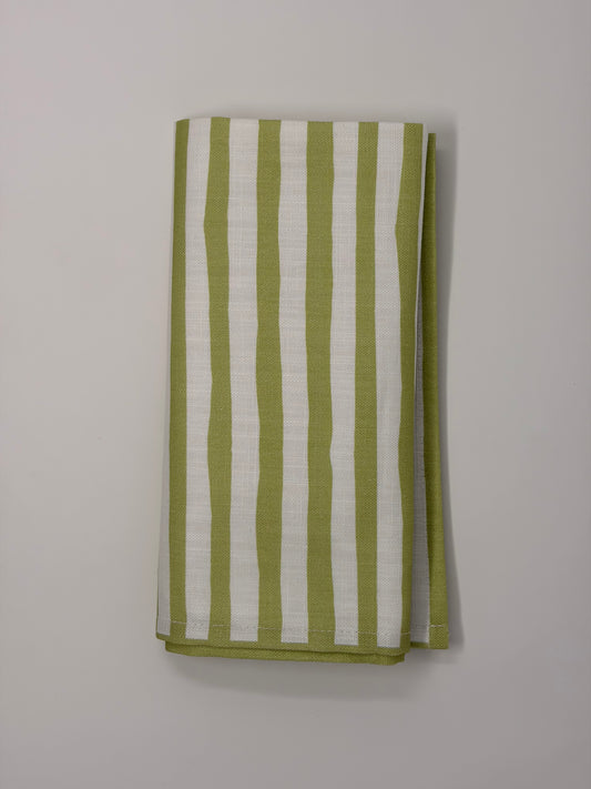 Stripe Napkin - Grass