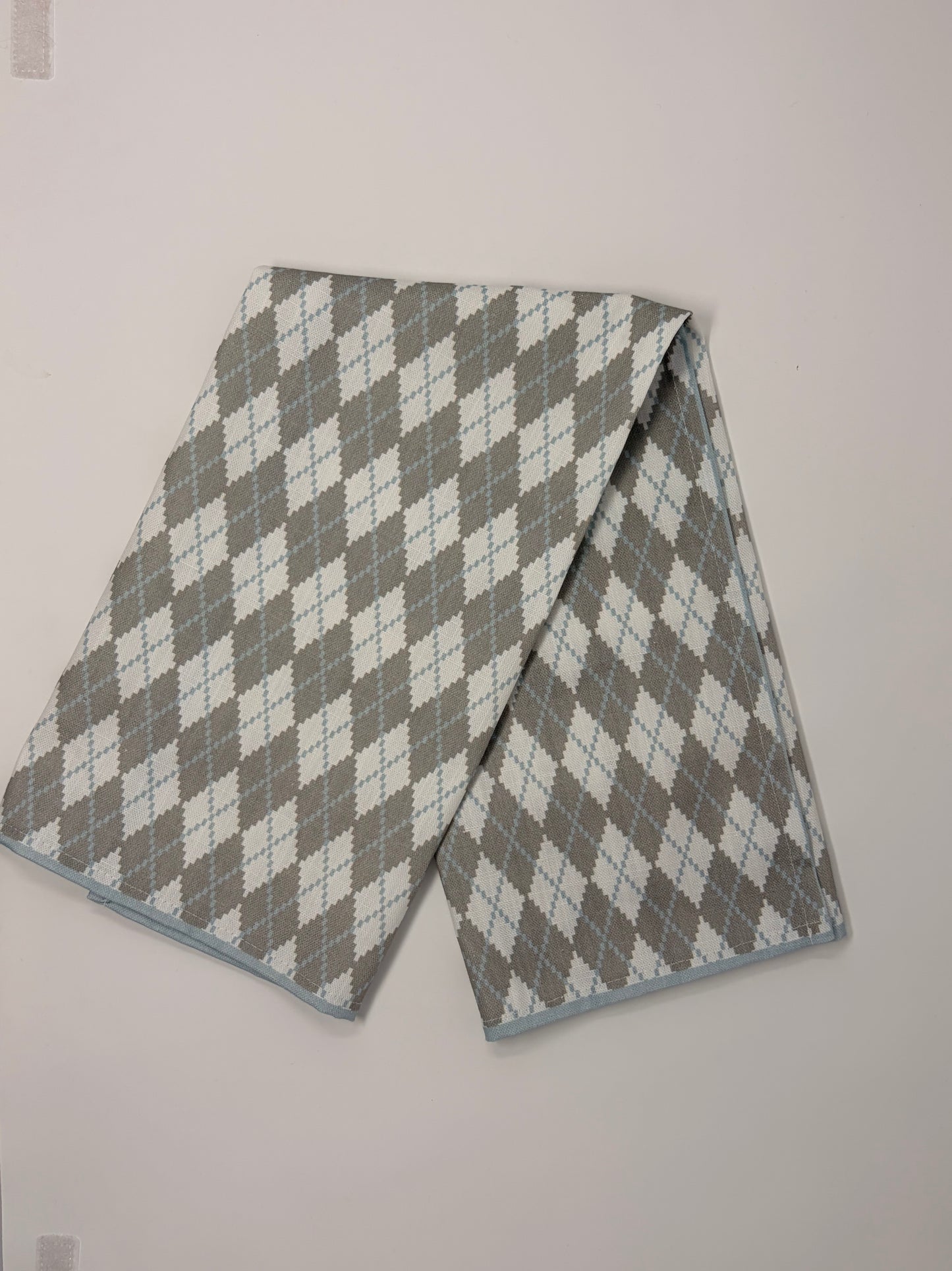 Argyle Hand Towel - Skipping Stone