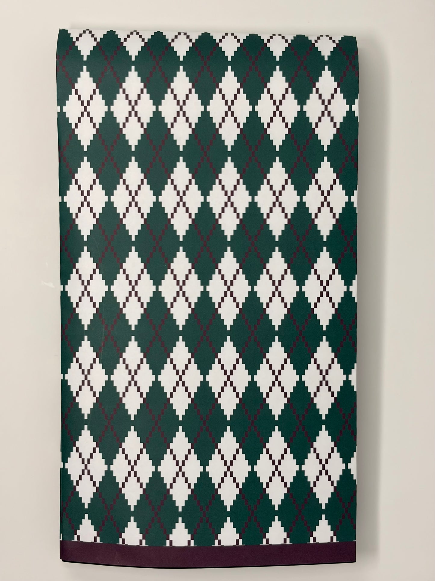 Argyle Hand Towel - Teal
