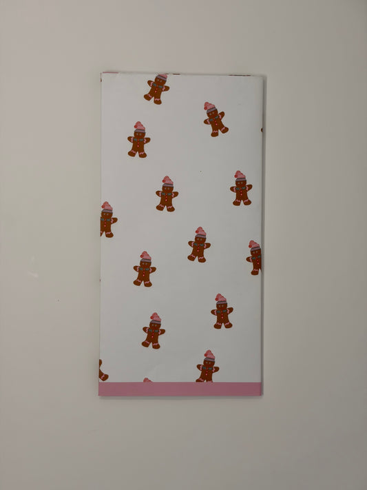 Gingerbread Napkin - Pink
