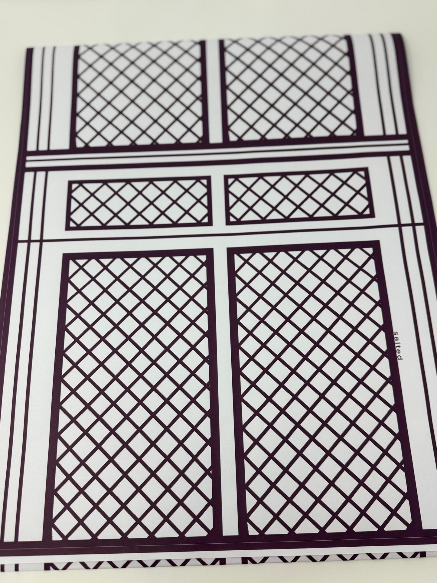 Lattice Tablerunner