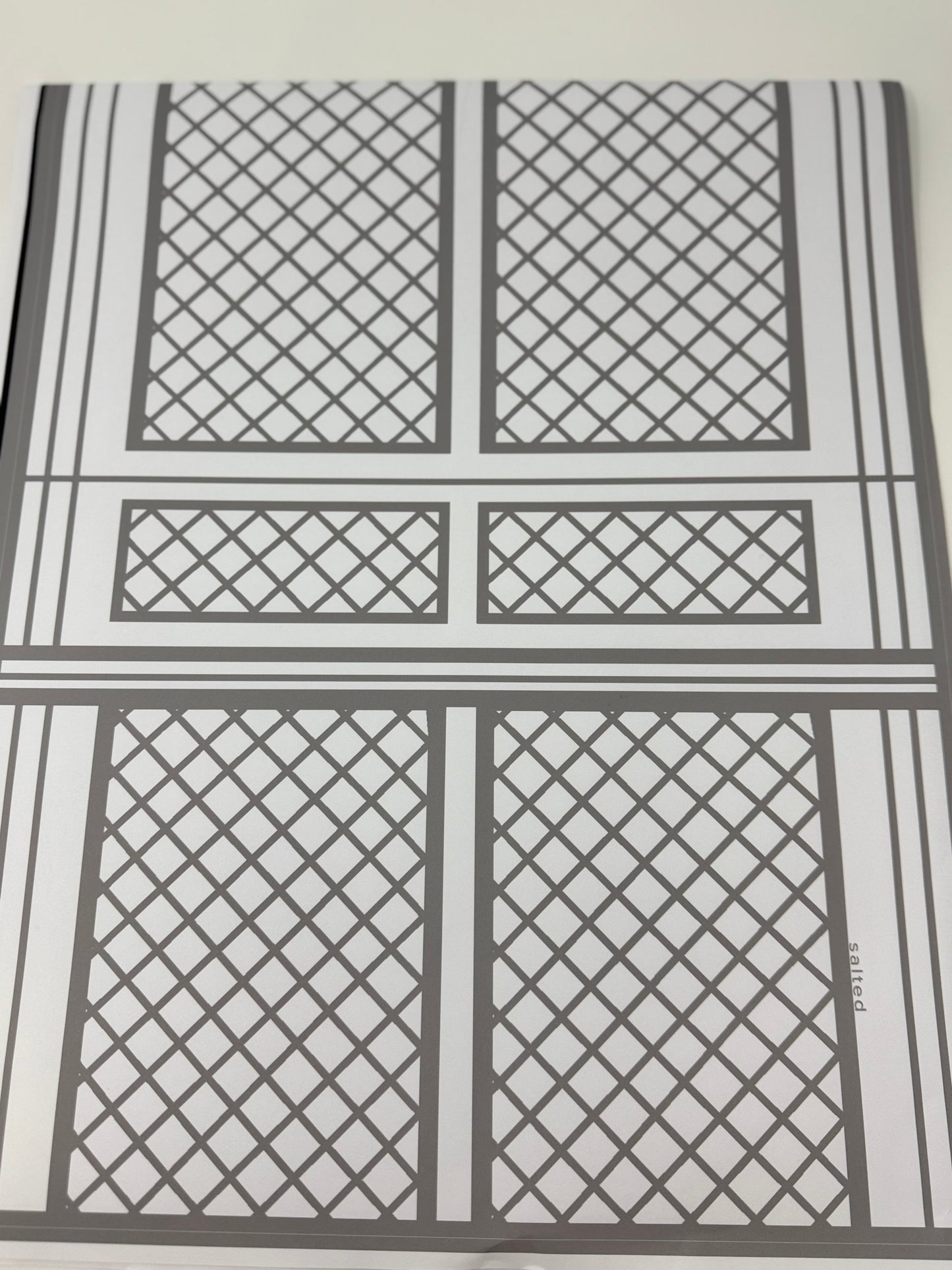 Lattice Tablerunner