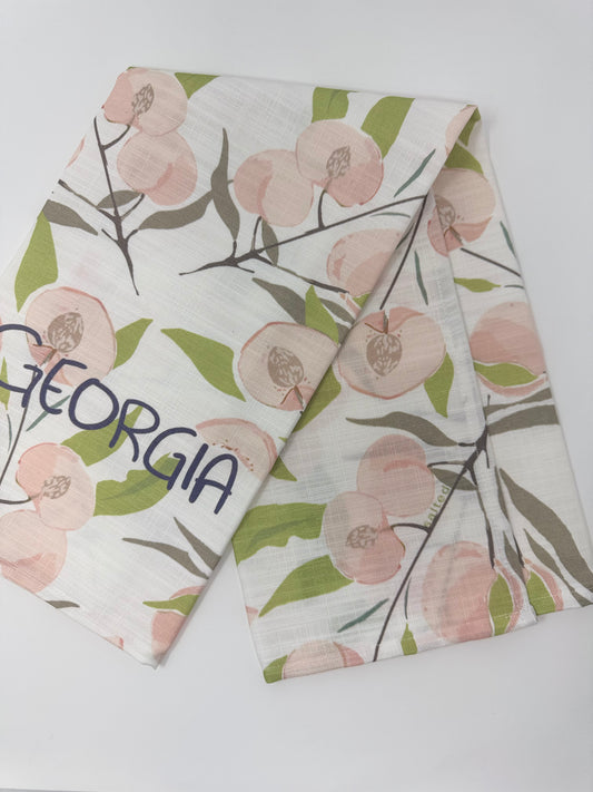 Georgia Peach Hand Towel