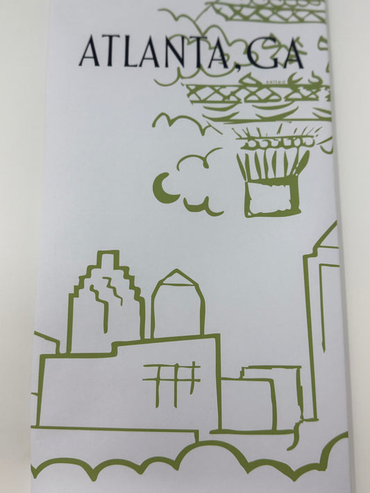 Atlanta Skyline Hand Towel